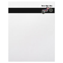 How I Roll (Dirt Bike) Personalized Letterhead