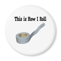 How I Roll Duct Tape Magnets