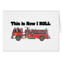 How I Roll (Fire Engine/Truck) Cards