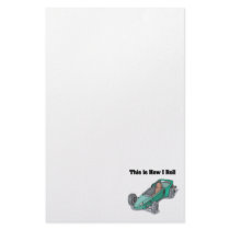 How I Roll (Go Cart) Stationery