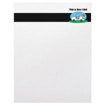 How I Roll (Golf Cart) Letterhead Template