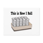 How I Roll Hair Curlers Postcards