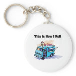 How I Roll (Ice Cream Truck) Key Chain