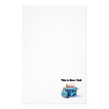 How I Roll (Ice Cream Truck) Stationery