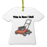 How I Roll (Lawn Mover) Christmas Ornaments