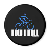 How I Roll Refrigerator Magnets