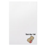 How I Roll Mail Packing Tape Personalized Stationery