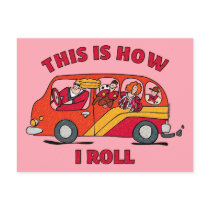 How I Roll Mom Minivan postcards