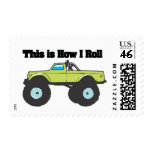 How I Roll (Monster Truck) Stamp