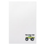 How I Roll (Monster Truck) stationery