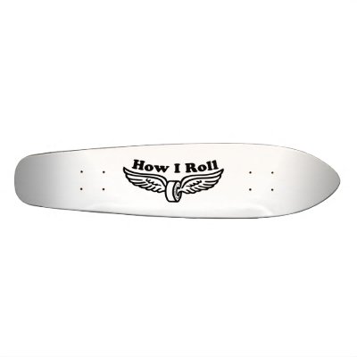 how i roll old school skateboard by lexiluger