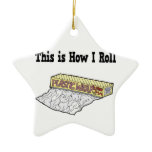 How I Roll Plastic Wrap Ornament