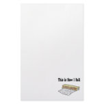 How I Roll Plastic Wrap Stationery Paper