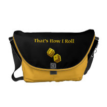 How I Roll Rickshaw Messenger Bag messenger bags