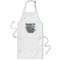 How I Roll (Roller Coaster) Apron
