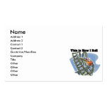 How I Roll (Roller Coaster) Business Cards