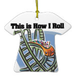 How I Roll (Roller Coaster) Christmas Ornaments
