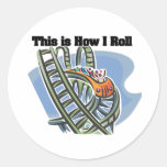 How I Roll (Roller Coaster) Sticker