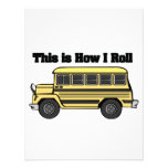 How I Roll (School Bus) invitations
