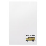 How I Roll (School Bus) stationery