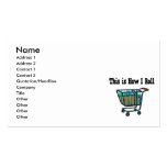 How I Roll Shopping Cart Business Cards