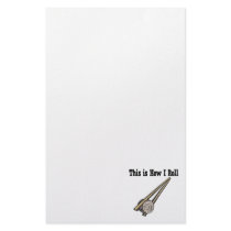 How I Roll Sushi Rice Roll Stationery Paper