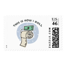 How I Roll (Toilet Paper) Stamps