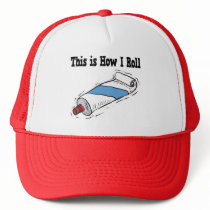 How I Roll Toothpaste Tube Mesh Hat