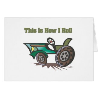 How I Roll (Tractor) card