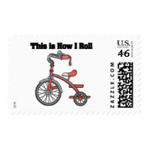 How I Roll (Tricycle) postage