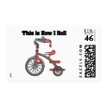 How I Roll (Tricycle) Stamp