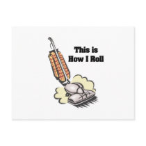 How I Roll (Vacuum Cleaner) Post Card