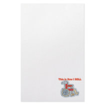 How I Roll (Wheelchair) Stationery