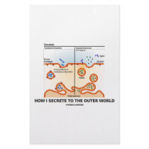 How I Secrete To The Outer World (Exocytosis) stationery by wordsunwords How I Secrete To The Outer World (Exocytosis) stationery