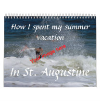 How I Spent Summer Calendar