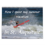 How I Spent Summer Calendar
