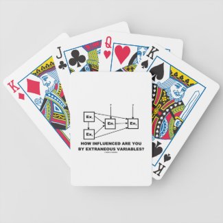 How Influenced Are You By Extraneous Variables? Poker Deck