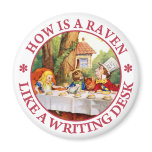 How Is A Raven Like A Writing Desk? Refrigerator Magnet