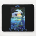 How Many Dolphins, Aloha mousepads by aleighland How Many Dolphins, Aloha mousepads