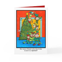 How Many Elves Does it Take? Cards