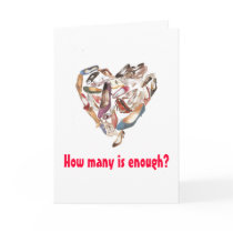 How many is enough? cards by tamptation How many is enough? cards