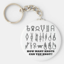 How Many Knots Can You Knot? Keychain