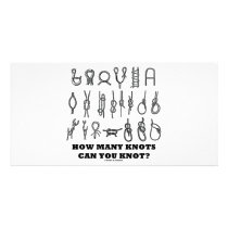 How Many Knots Can You Knot? photo cards