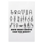 How Many Knots Can You Knot? Personalized Stationery