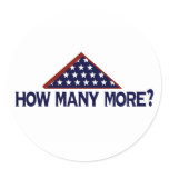 How Many More? Round Sticker