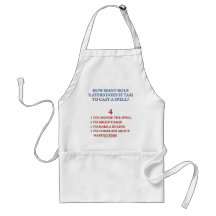 How Many Players to Cast a Spell Aprons