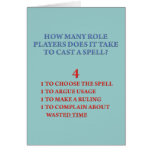 How Many Players to Cast a Spell Card