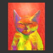 "How May You Serve Me?" Cat Print by Victoreeah "How May You Serve Me?" Cat Print