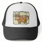 trucker_hat - How Meat by-products are born.: Sizes  Available colors: white_black