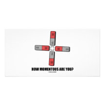 How Momentous Are You? (Quadrupole Moment) Photo Greeting Card